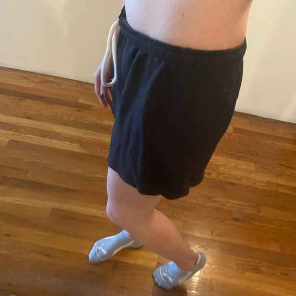 NWOT OFFLINE By Aerie OTT Fleece Short in True Black Sz S - Picture 13 of 16